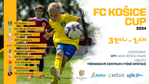 AKADÉMIA I Záver týždňa bude patriť FC Košice cup U11
