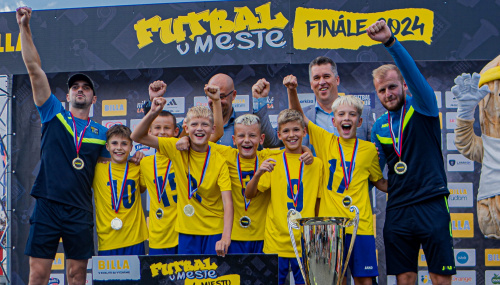 FC Košice U12 triumfoval v súťaži Futbal v meste 2024